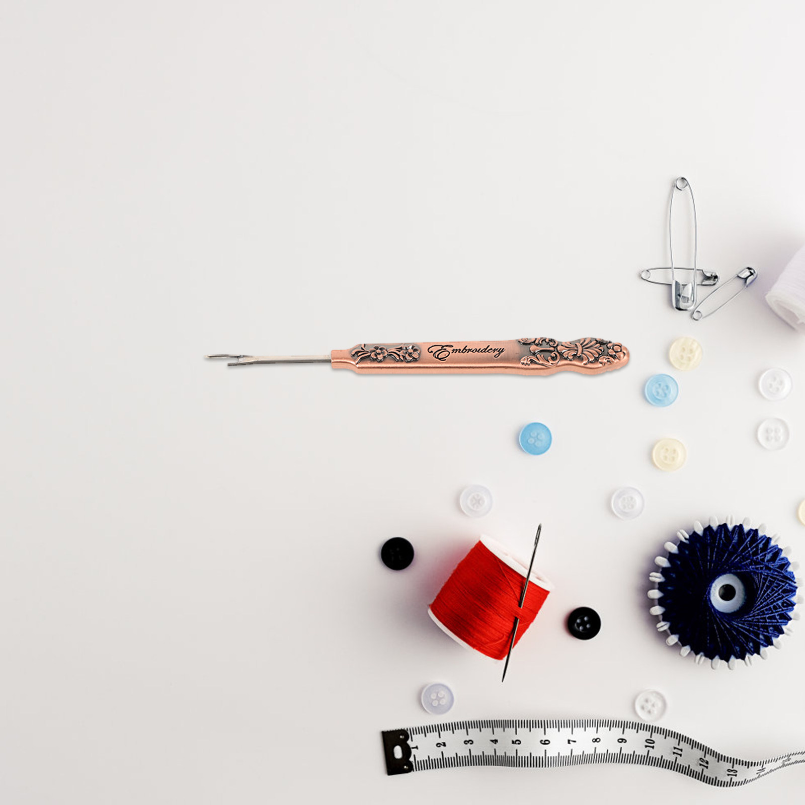 Embroidery Removal Tool - Professional Zinc Alloy Seam Ripper Exquisite