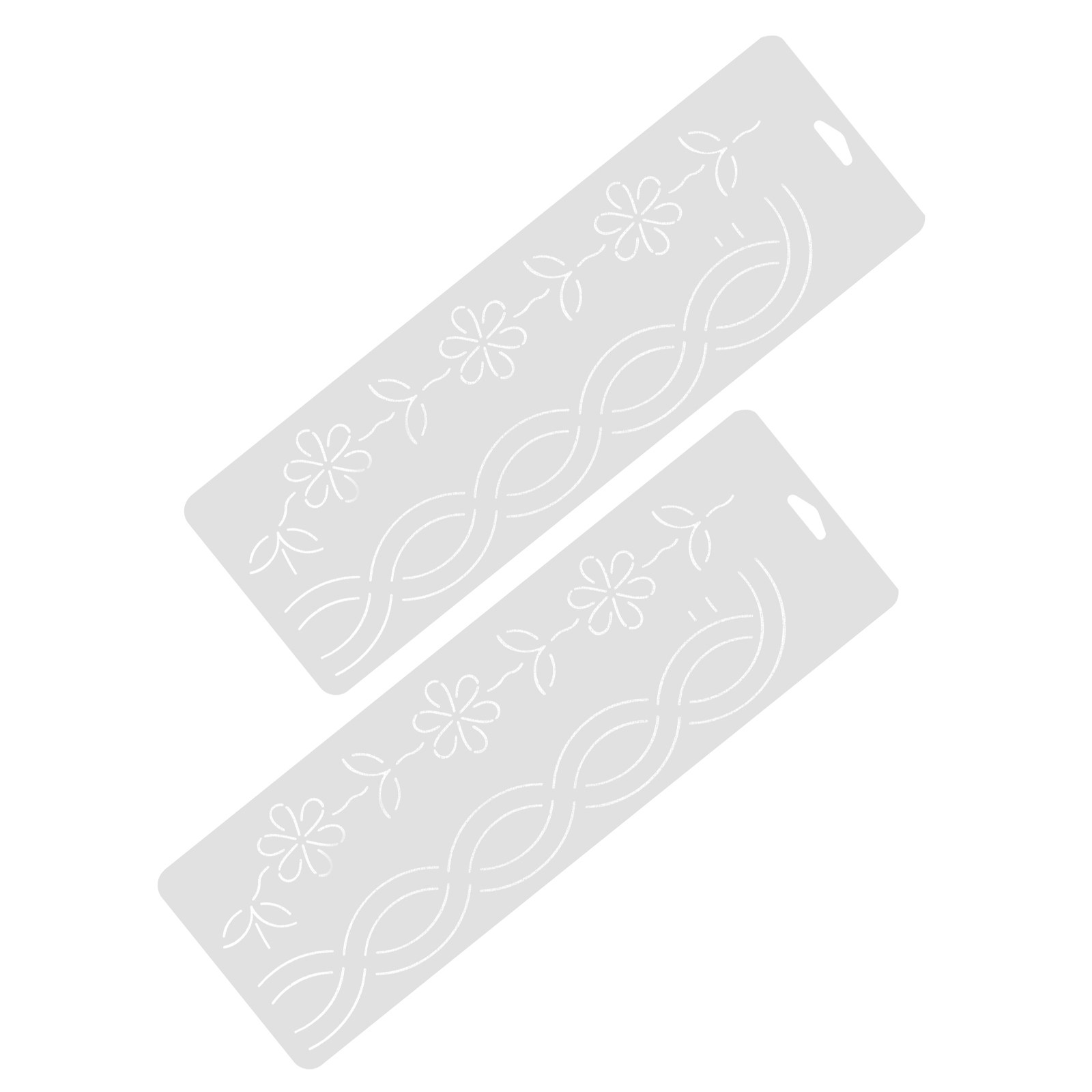Embroidery Pattern - 2 Pcs Corner Quilt Stencils Hand