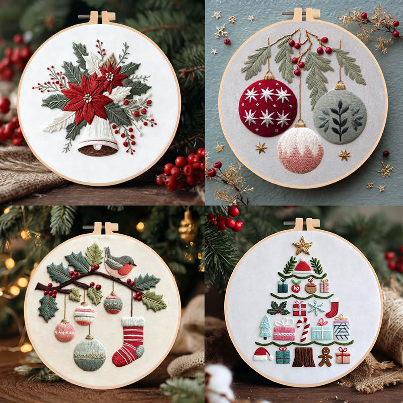 DIY Embroidery Christmas Tree  - огляд і ціна Embroidery Needles