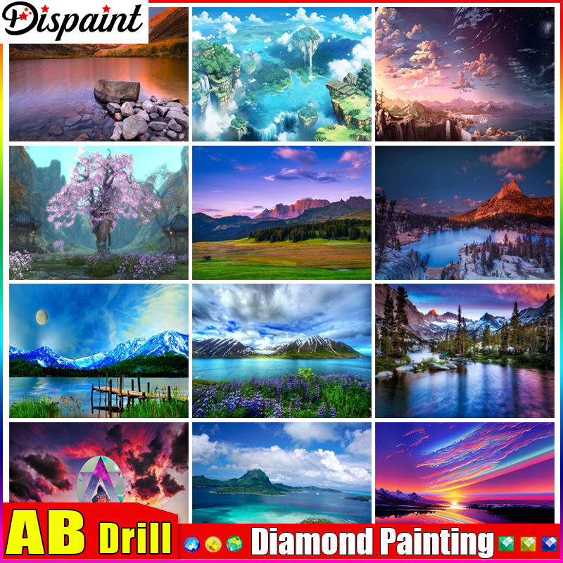 Dispaint AB Diamond Painting F - огляд і ціна Embroidery Cross Stitch Patterns
