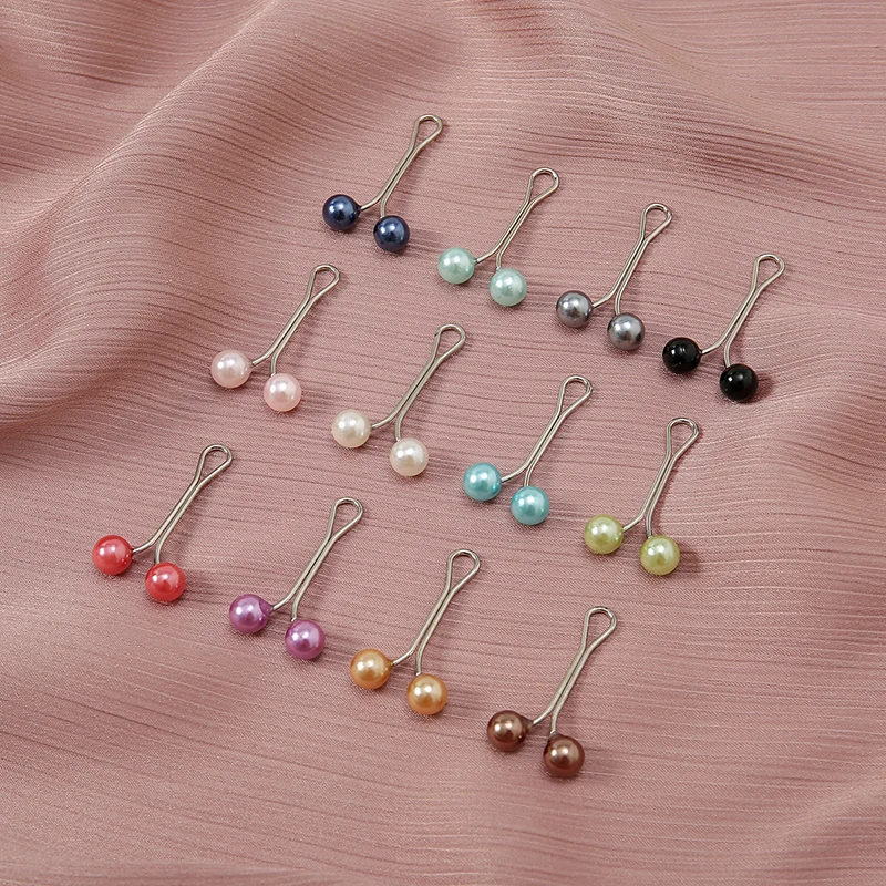 12pcs/Bag Muslim Hijab Pins Sc - огляд і ціна Embroidery Eyebrow