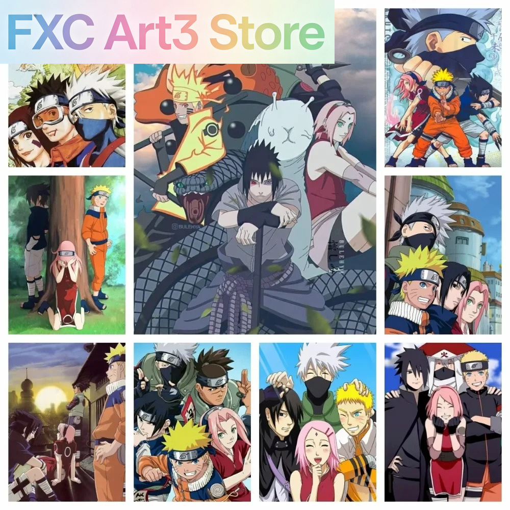 Frameless 1pc Naruto Class Sev - огляд і ціна Embroidery Pattern