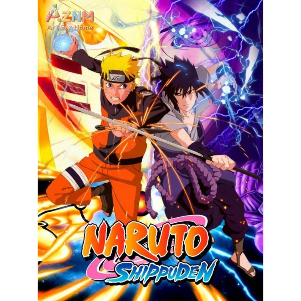 Frameless 1pc Naruto Class Sev - огляд і ціна Embroidery Pattern