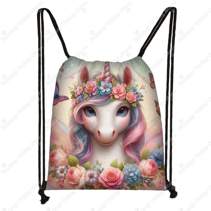 Cute Unicorn Flower Print Draw - огляд і ціна Embroidery Unicorn