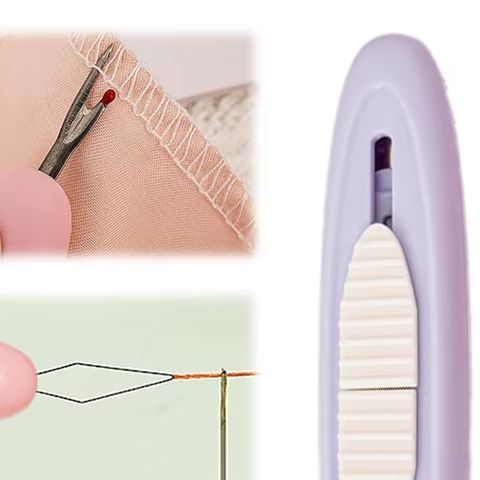 2 In 1 Needle Threader Seam Ri - огляд і ціна Embroidery Removal Tool