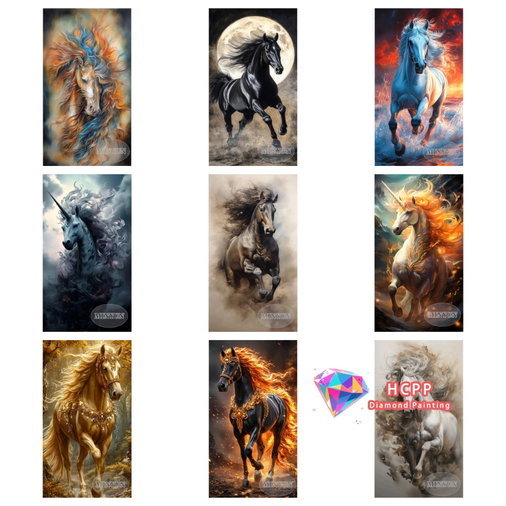 Horse Unicorn Diamond Painting - огляд і ціна Embroidery Unicorn