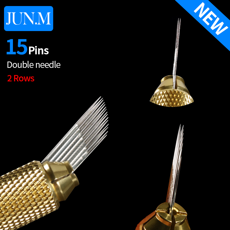 100 Pcs Double Row Microbladin - огляд і ціна Embroidery Eyebrow
