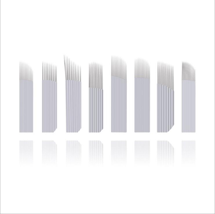 100 Pcs Double Row Microbladin - огляд і ціна Embroidery Eyebrow