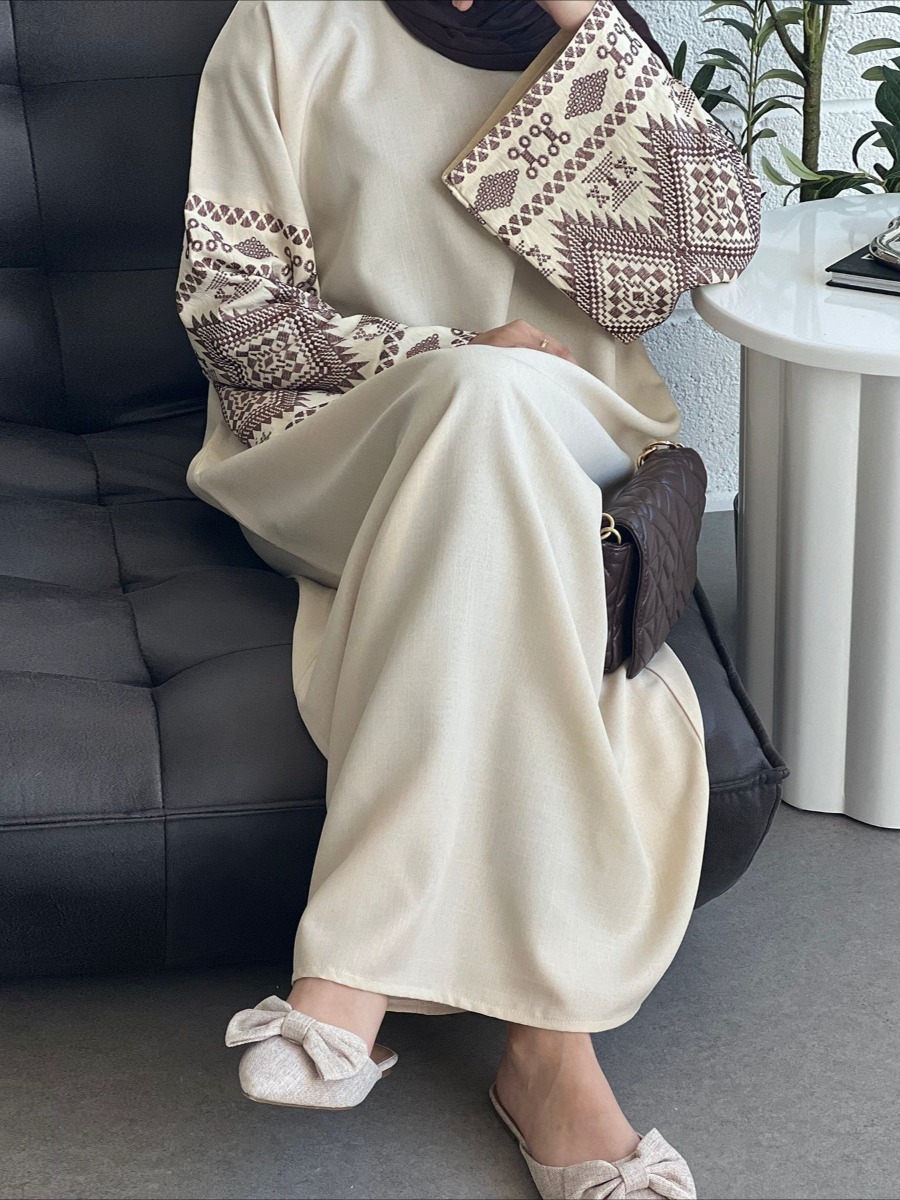 Eid Muslim Abaya for Women Par - огляд і ціна Embroidery Arabic