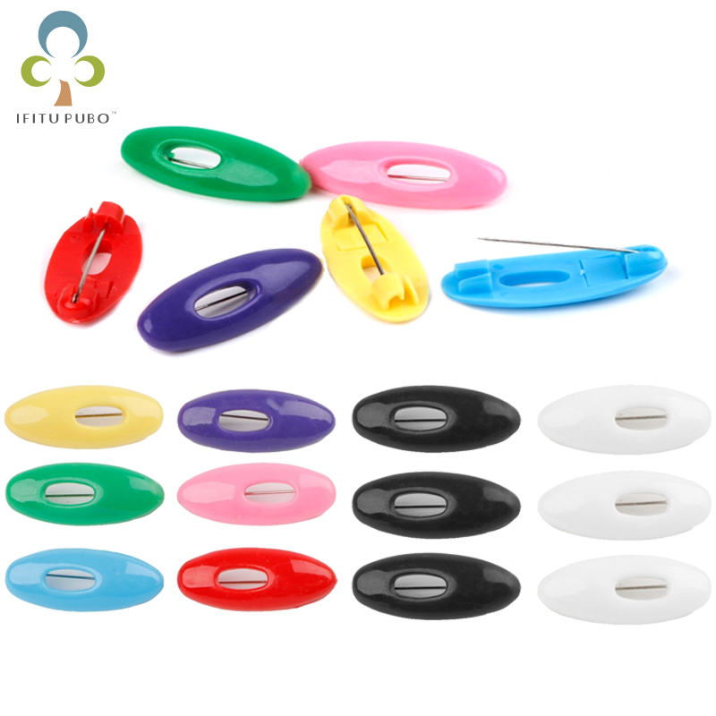 12Pcs Plastic Safety Brooch Pi - огляд і ціна Embroidery Eyebrow
