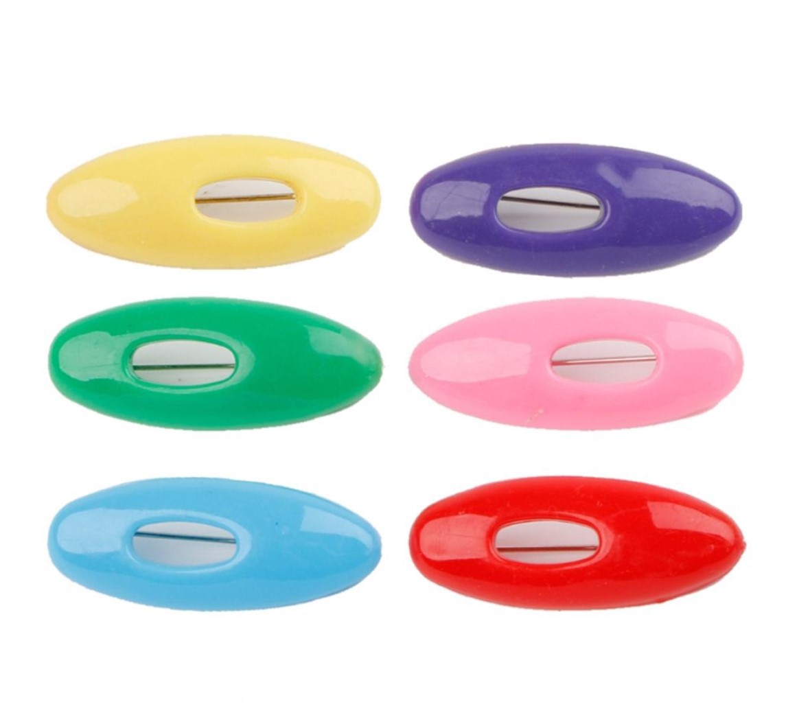12Pcs Plastic Safety Brooch Pi - огляд і ціна Embroidery Eyebrow