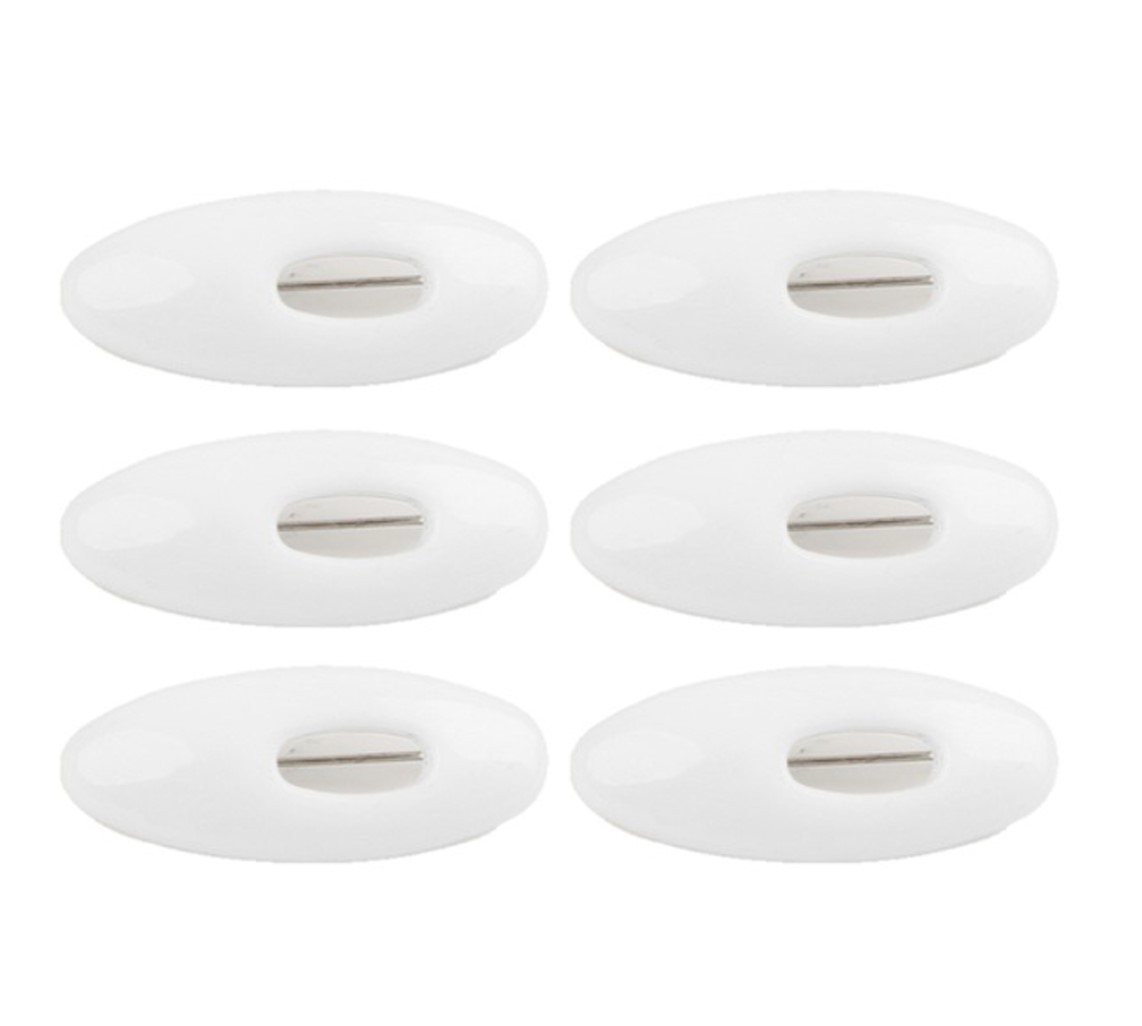 12Pcs Plastic Safety Brooch Pi - огляд і ціна Embroidery Eyebrow