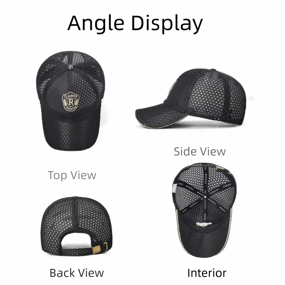 Multicolor Mesh Baseball Cap B - огляд і ціна Embroidery Pattern