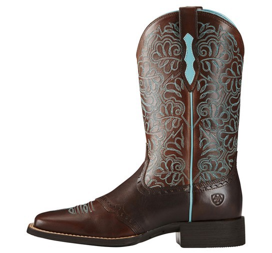 Men's Brown Leather Cowboy Boo - огляд і ціна Embroidery Pattern