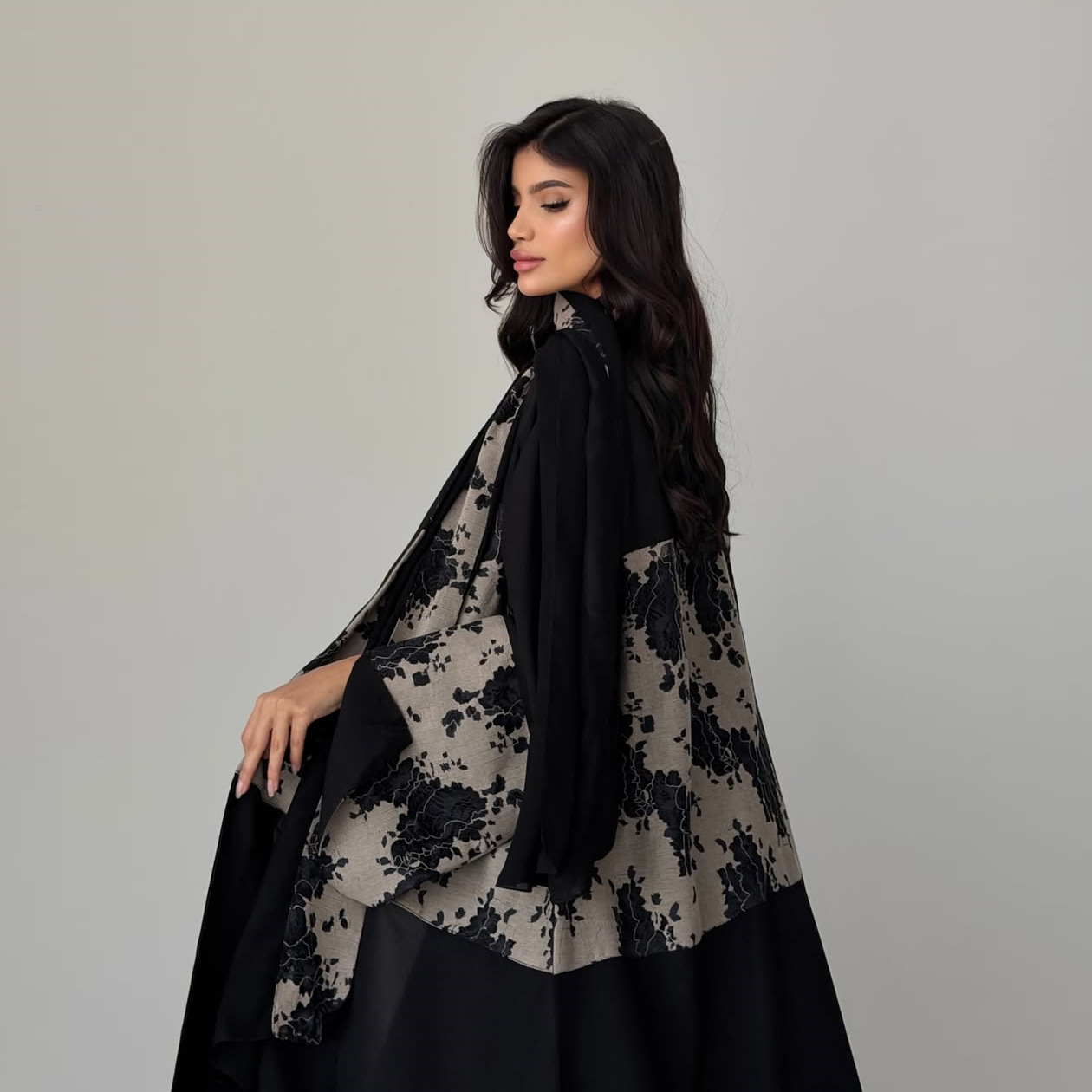 Women Eid Abaya Hijab 2 Piece  - огляд і ціна Embroidery Arabic