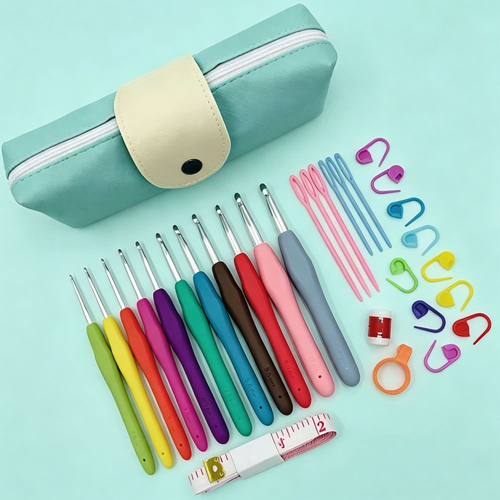 37pcs Crochet Hooks Kits with  - огляд і ціна Embroidery Needle