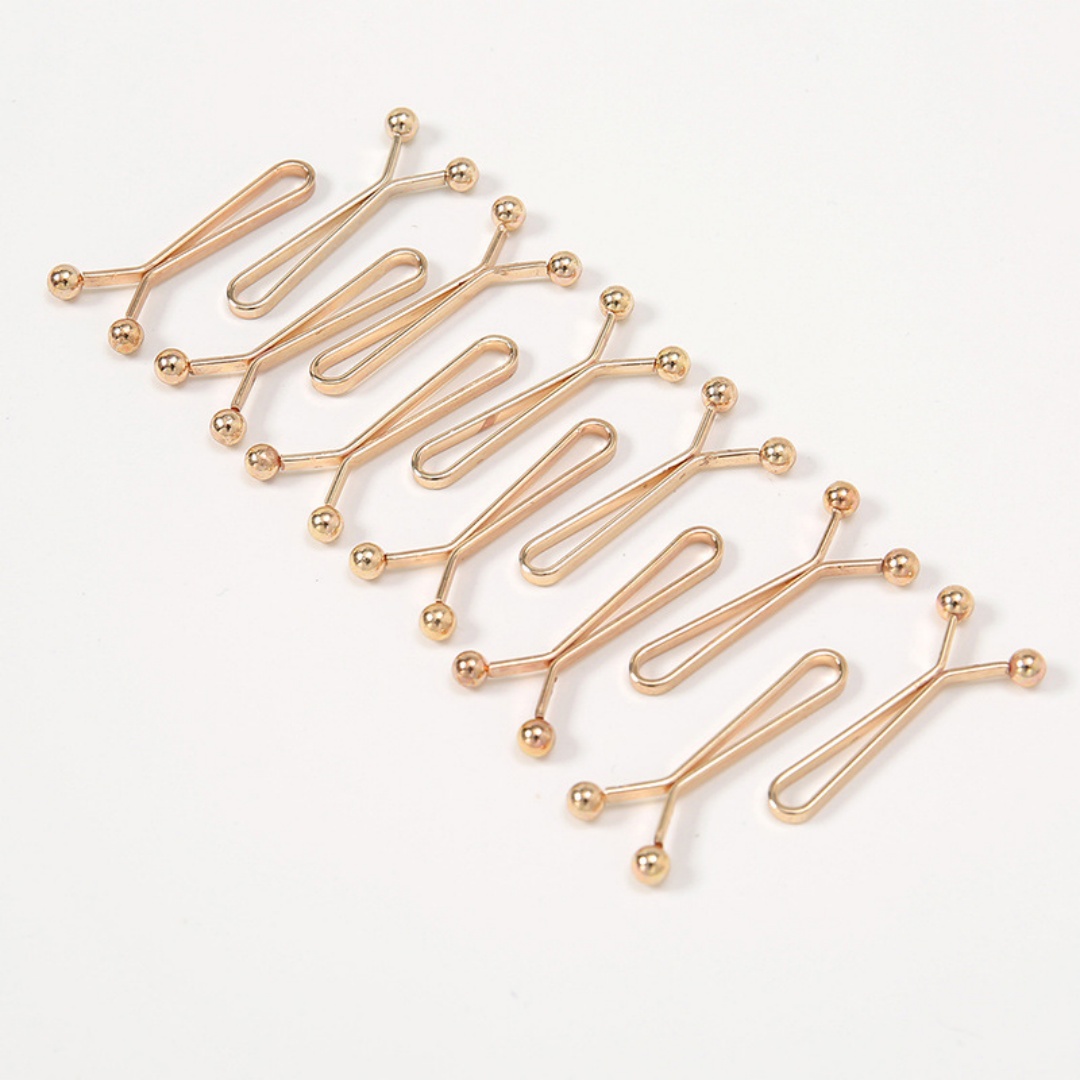 Wholesale 12pcs/Bag Scarf Clip - огляд і ціна Embroidery Eyebrow