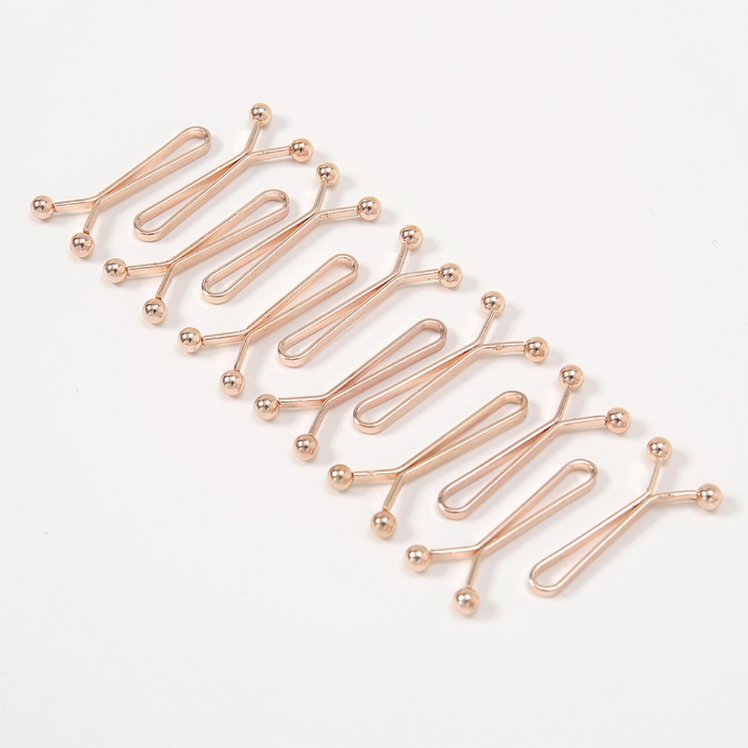 Wholesale 12pcs/Bag Scarf Clip - огляд і ціна Embroidery Eyebrow